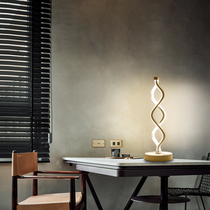 Modern simple led bedside lamp bedroom creative personality study living room creative personality student lighting table lamp