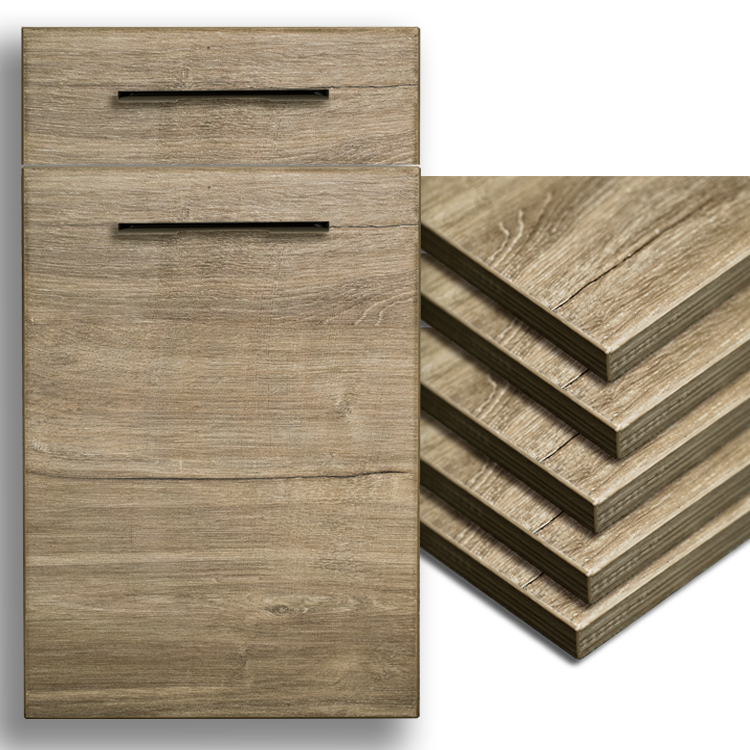 Imported EGGER board cabinet door panel custom kitchen cabinet wardrobe closet book cabinet shoe cabinet whole house custom factory price