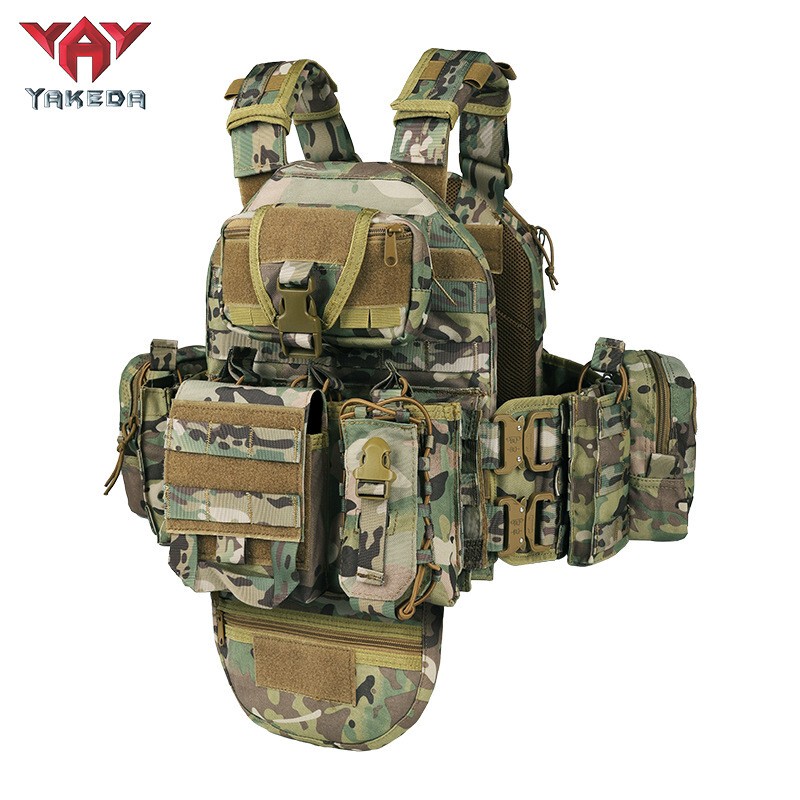 Yakoda's New Camouflage Tactical Vest Pals System Outdoor Tactical Vest Molle Full Protection Modular Yakoda's New Camouflage Tactical Vest Pals System Outdoor Tactical Vest Molle Full Protection Modular
