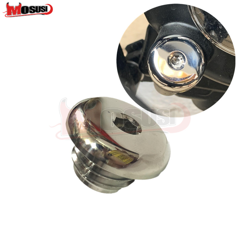 Apply Ducadi SCRAMBLER Free self-travel 400800 1100 modified engine oil screw oil cover