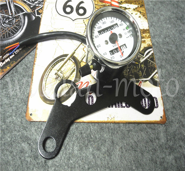 Retro CG125 Jialing 70 GN Khung dụng cụ sửa đổi retro - Power Meter đồng hồ xe dream điện tử