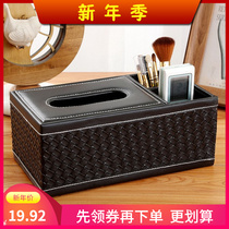 Desk wedding rectangular decoration cafe with pen holder paper box napkin box napkin office