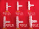 Plastic joint T-type quick connection tee-way plastic joint hose quick connection diameter change 3-way plastic joint T-way diameter change