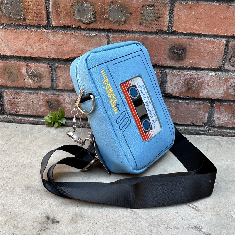 Original Foreign Trade Radio Cassette-Style Personalized Crossbody Bag for Men and Women, Casual Shoulder Bag, Mobile Phone Bag
