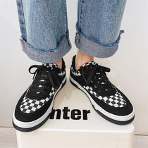 Mens shoes 2022 new black and white chessboard Gsail shoes mens and womens street shooting Tidal Shoes Original Juku Mens Wave Shoes Board Shoes