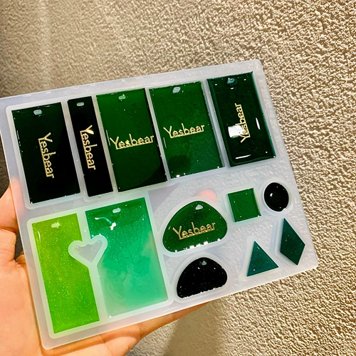 Yesbear Big Bear Handicraft DIY Тикает плесень с отверстием круглой кружев