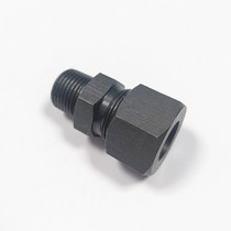 Hydraulic ferrule end straight-through oil pipe joint high-pressure steel pipe quick connector 1 81 2-4MM-6 81012