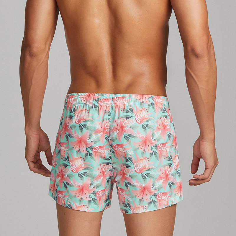 Летние пляжные спортивные штаны для спортзала, быстросохнущие шорты, для бега 