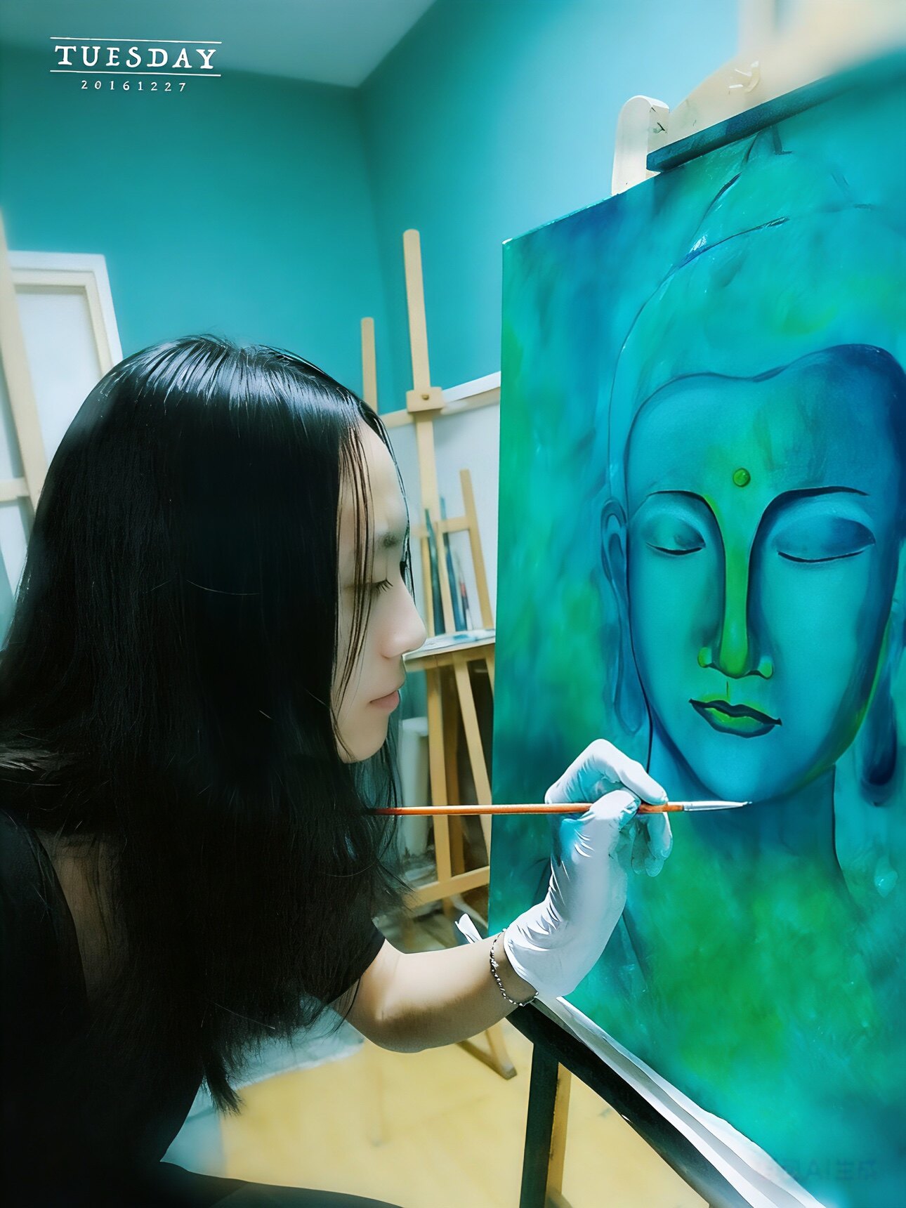 LIZ手绘油画