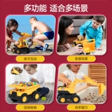Большой пляжный самосвал, бульдозер с сидением, игрушечная машина для мальчиков, археологические раскопки, 1 лет