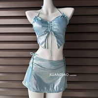 Светящийся синий