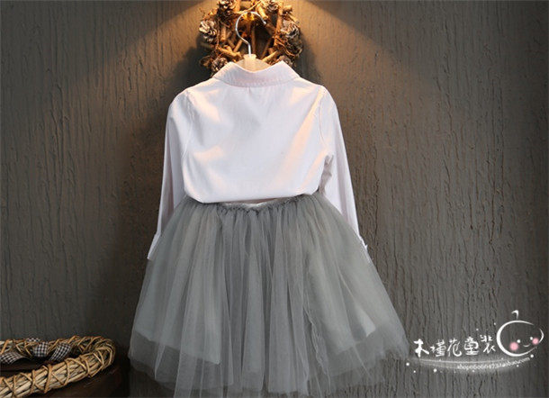 Chemise fille à manche longue - Ref 2085762 Image 7