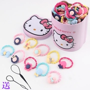 Phụ kiện tóc cho trẻ em kẹp tóc cao su cho bé không làm tổn thương tóc Công chúa kẹp tóc phụ nữ clip cô gái tóc vòng cô gái đầu dây