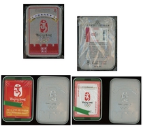 Collection of Olympic Games Chinese Olympic Movement Olympic Games Commemorative Series Poker Original box with anti-counterfeiting price tag