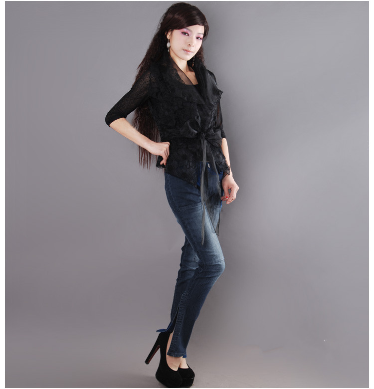 Pháo hoa 2018 mới của phụ nữ vest vest retro thêu sợi hoang dã áo vest áo khoác nữ form rộng