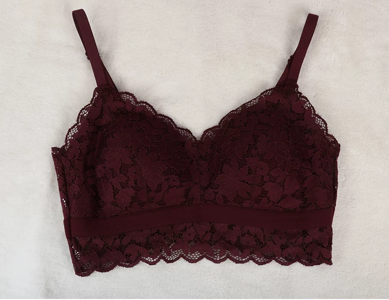 美 佳美 2018 mới không có vòng thép không ràng buộc bikini tam giác cốc 4811 làm đẹp lưng ren đồ lót áo ngực không dây