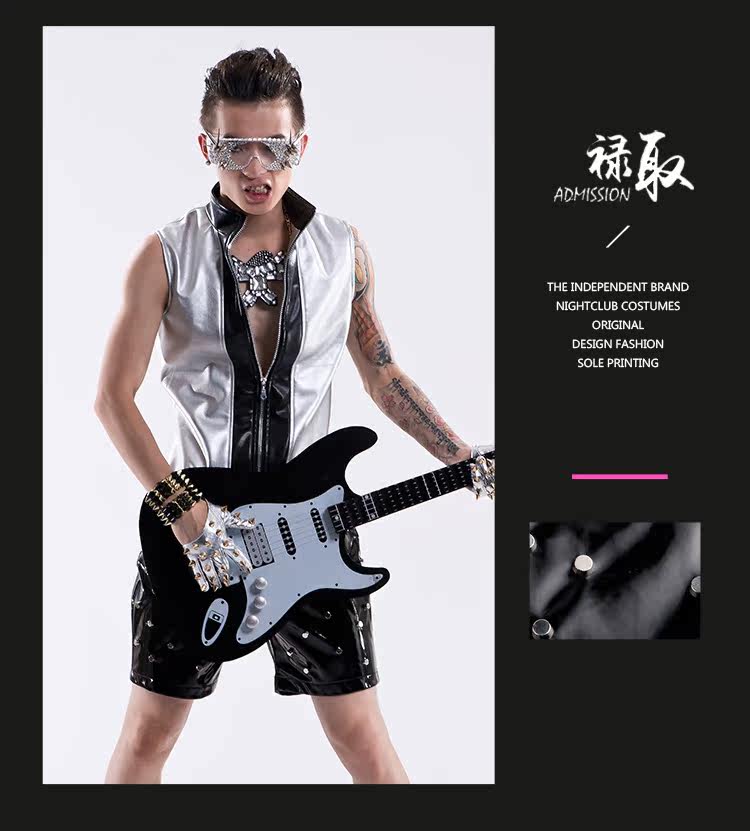 Pantalon cuir homme en vrac pour adolescent pour été - Ref 1483963 Image 15