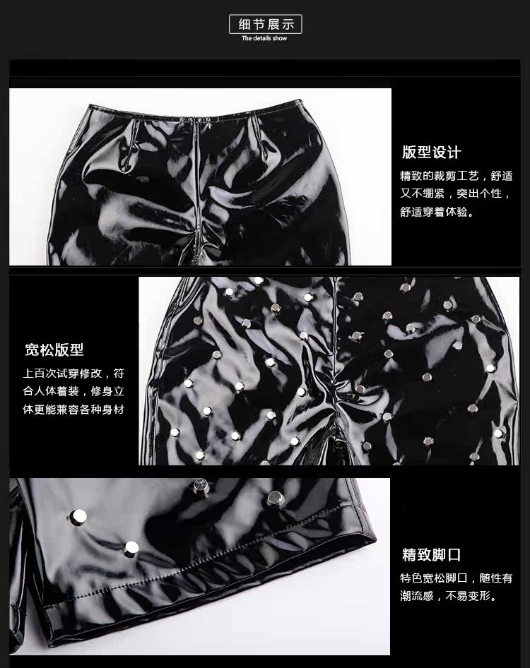 Pantalon cuir homme en vrac pour adolescent pour été - Ref 1483963 Image 17