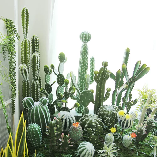 Северные симуляции сказочные марионеточные колонны шарики столбы Tian ru Тропические зеленые растения Внутренние окна