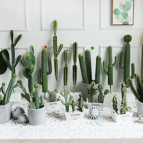 Северные симуляции сказочные марионеточные колонны шарики столбы Tian ru Тропические зеленые растения Внутренние окна