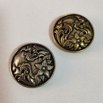 Dongguan Break Copper Pure Bronze Flower Pattern Wallet Decoration Buckle Chaebleu Buckle Brass White Bronze Handmade DIY Accessories Bags