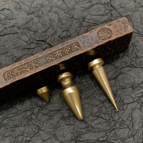 Dongguan Breaking Copper Pure Copper Decorative Nail Thread Nail Brass Punk Locomotive Style Bags Dog Chain Dog Neck Leather Sheath Accessories