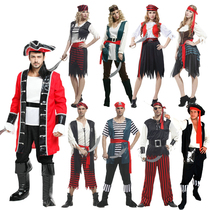 cos Halloween masquerade dress dress up adult adult male and female Jack Captain Pirates of the Caribbean costume