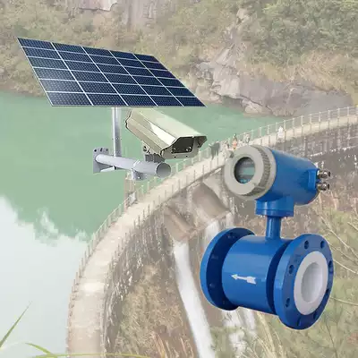 Power station ecological drainage monitoring Reservoir river water level remote mobile phone network monitoring 4G wireless camera