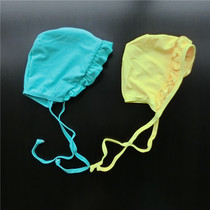 Baby girl lace quick-drying sun-proof swimming cap sunscreen hat 0-2 years old