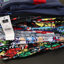 Small and medium children cartoon cotton trousers bottoming home trousers 2-12 years old