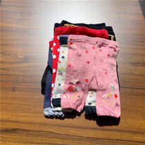 Girls knitted elastic bottoming shorts spring and autumn 65-150 yards