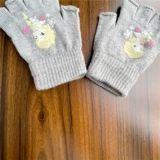 Мягкие мультяшные удерживающие тепло перчатки, 3-10 лет