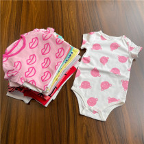 Climbing No. 5 female treasure summer cotton soft short sleeve triangular fart conjoined climbing clothes 66-90 yards