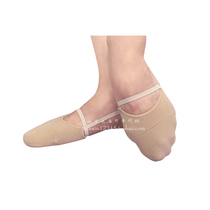 Japanese direct mail Sasaki art gymnastics shoes training Crescent Moon shoes stretch knitted half foot shoes