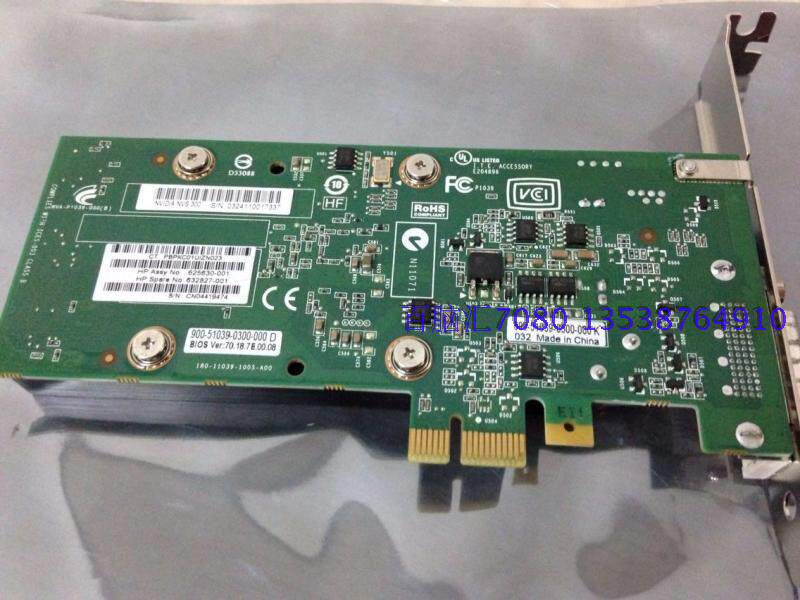 Видеокарта 原装quadro  nvs300 300nvs  pci-e 1x x1多屏显卡可支持4屏 Other