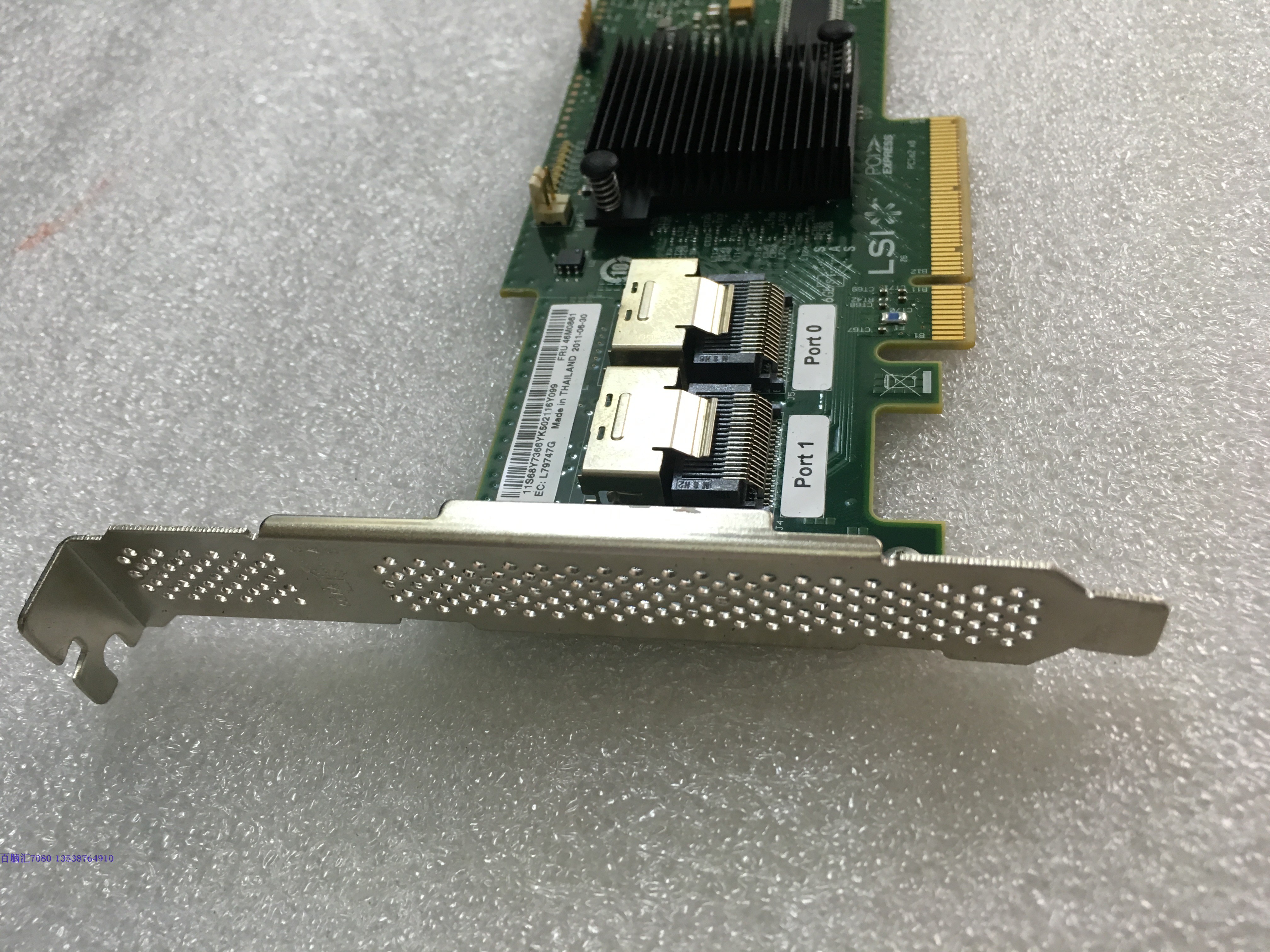 Straight card original installation LSI SAS9220-8I IBM 1015 SAS display card 46M0861 46C8937