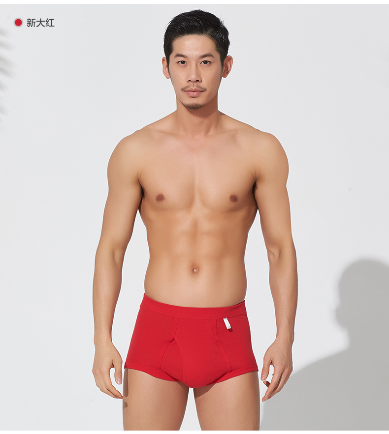 Đồ lót nên và mát mẻ Quần lót nam tam giác và trung niên cotton XL cao eo quần đùi ngắn CL804N quần sịp gợi cảm 