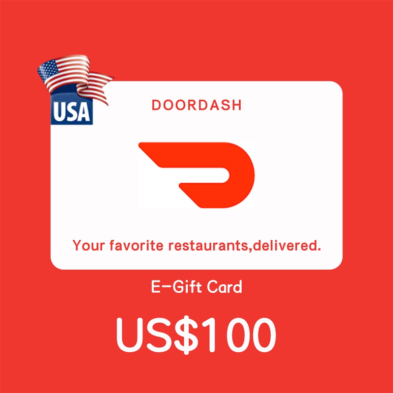 [Usa] Doordash Gift Card 100/150Usd Voucher