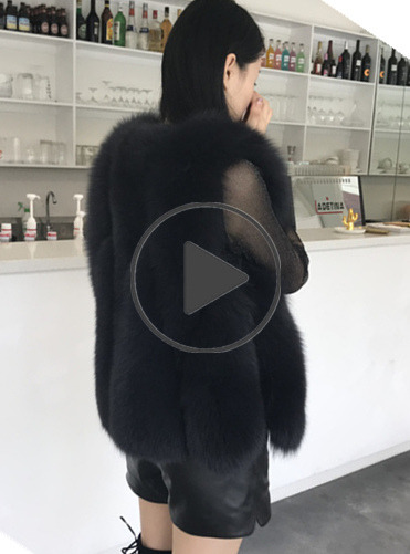 Manteau de fourrure femme UUPRINCESS - Ref 3171488 Image 26