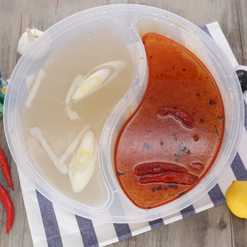 4000ml hộp đóng gói dùng một lần hộp ăn trưa dùng một lần takeaway bát tôm hùm lẩu cá ngâm hộp siêu lớn - Hộp cơm điện sưởi ấm hộp hâm cơm mishio mk182