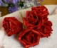 Hoa giả hoa giả vàng PE hoa hồng đầu hoa bùa xanh 5-6cm nhiều màu hoạt hình bó hoa - Hoa nhân tạo / Cây / Trái cây