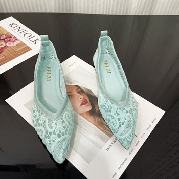 2025 new fairy style gentle mesh hollow sandals 2025 new fairy style gentle mesh hollow sandals