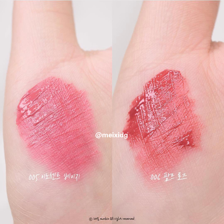 Authentic Hàn Quốc IM MEME nhung mờ áp lực đệm môi son bóng MLBB mùa 2 - Son bóng / Liquid Rouge 	son bóng focallure	