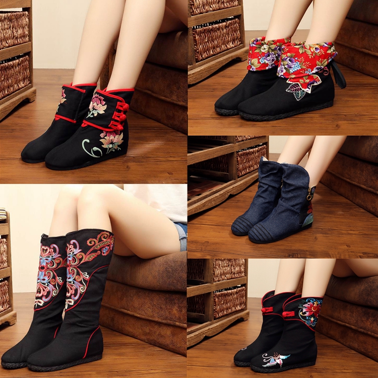Bottes mi-saison femme en Caoutchouc - Ref 3249980 Image 1