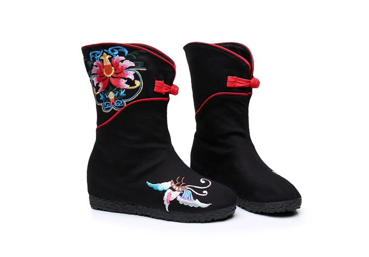Bottes mi-saison femme en Caoutchouc - Ref 3249980 Image 5