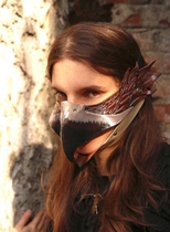 Italian Birds hand for Halloween carnival Cosplay Decorative Birds Beak Bird Mouth Mask