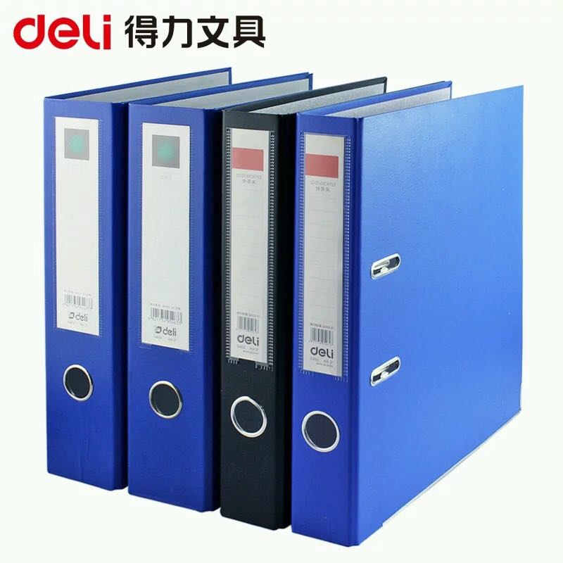 Able 5462 5463 Fast labor clamp a4 Two holes folder 2 holes 3 inch quick scoop loose-leaf information clip multi-spec