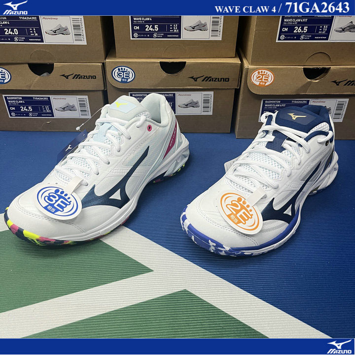 Jp Version of the New Mizuno Badminton Shoes Ashan Eagle Claw Claw 4 Shock-Absorbing Competition 71Ga264
