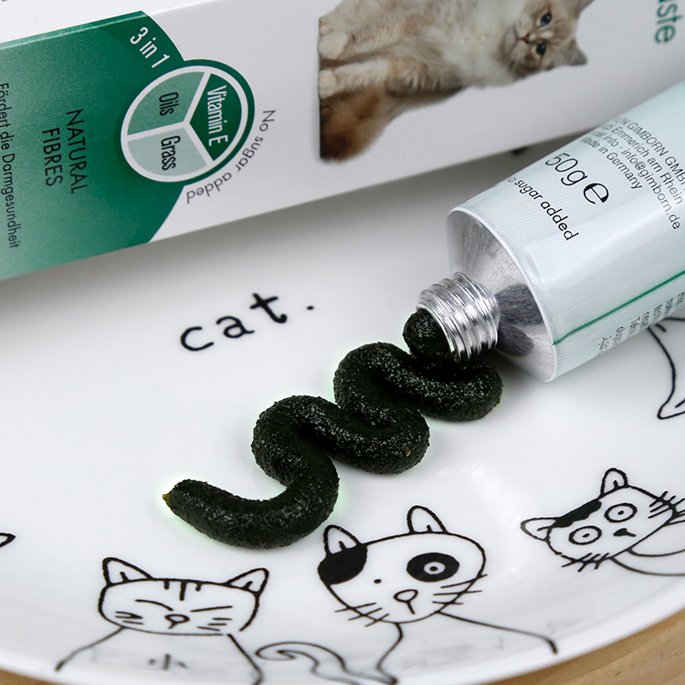 Renke Thú cưng Đức Gimpet Junbao Vitamin Cat Grass Cream Cream Cream To Hair Ball 50g - Cat / Dog Health bổ sung sữa cho chó poodle
