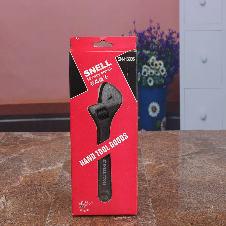 snell snell blackened wrench 6 inch 150mm 8 10 12 manual live wrench